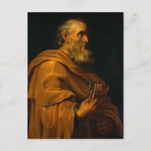 Saint Peter av Jusepe de Ribera Vykort