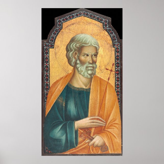 Saint Peter - Grifo di Tancredi Fine Art Poster (Framsidan)
