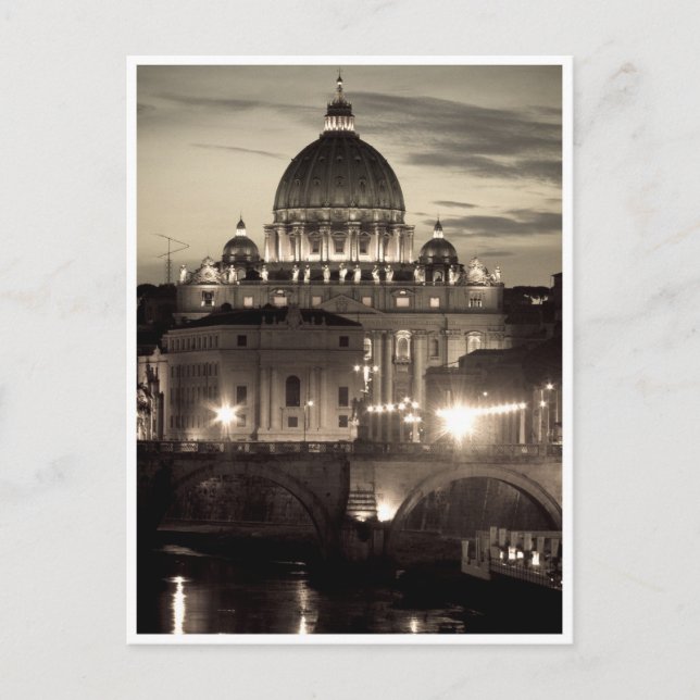 Saint Peter's Basilica, Vatican Vykort (Framsida)