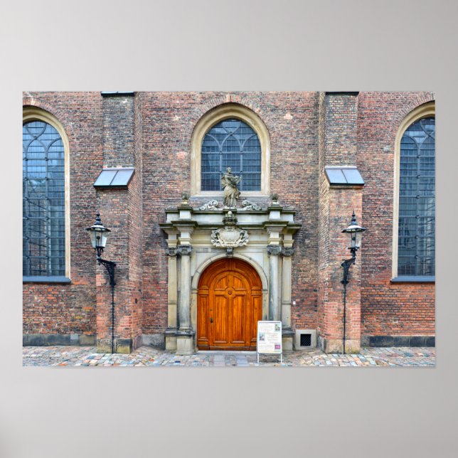 Saint Peter's Church, Köpenhamn, Danmark Poster (Framsidan)
