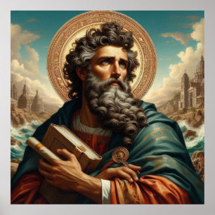 Saint Philip 0 4 x ~ Storlek 4 tum x 4 tum till 40 Poster