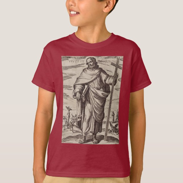 Saint Philip en av de tolv apostlarna T Shirt (Framsida)