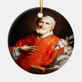 Saint Philip Neri Julgransprydnad Keramik