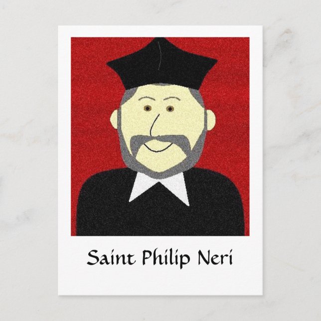 Saint Philip Neri Vykort (Framsida)