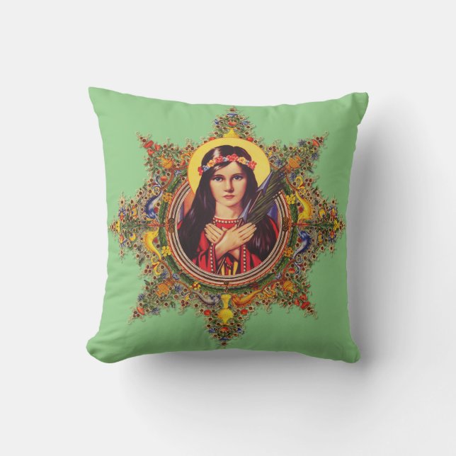 Saint Philomena Kudde (Framsida)