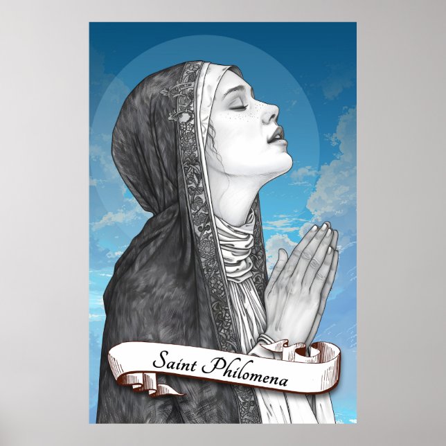 Saint Philomena Poster (Framsidan)