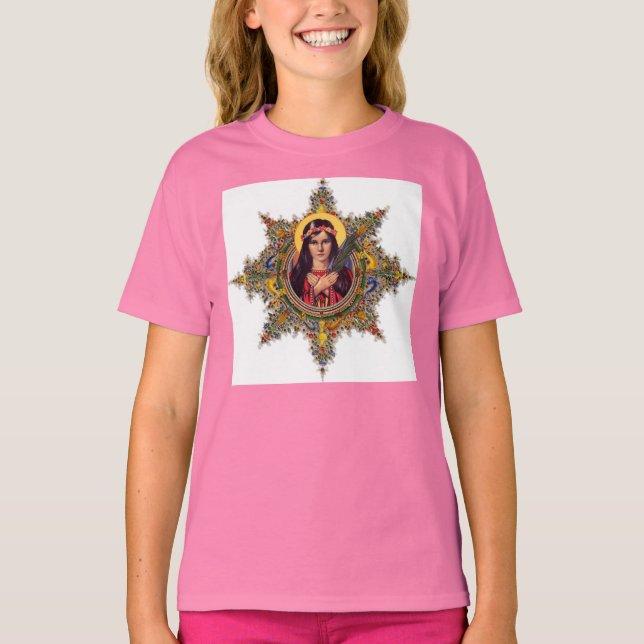 Saint Philomena T-shirt (Framsida)