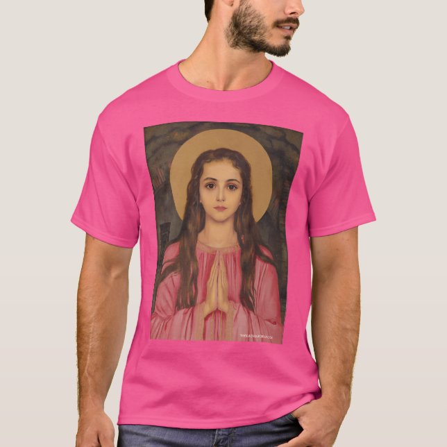 Saint Philomena T Shirt (Framsida)