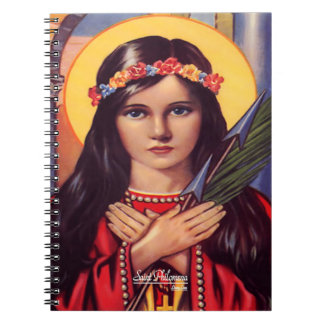 Saint Philomena, ungdomens fader Anteckningsbok