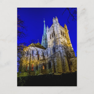 Saint-Pierre-katedral i Genève, Schweiz Vykort