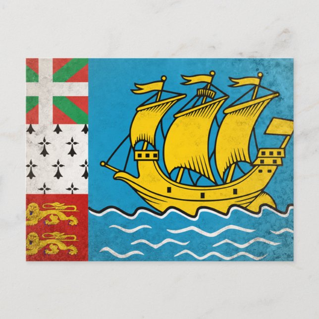 Saint-Pierre och Miquelon Vykort (Framsida)