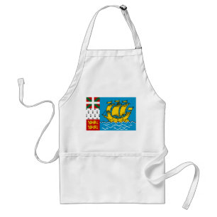 Saint Pierre och Miquelons flagga Förkläde