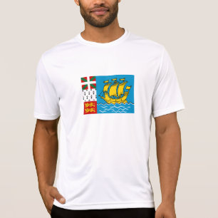 Saint Pierre och Miquelons flagga T Shirt