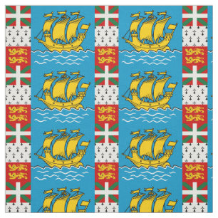 Saint Pierre och Miquelons flagga Tyg