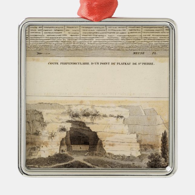 Saint Pierre Plateau Julgransprydnad Metall (Framsidan)