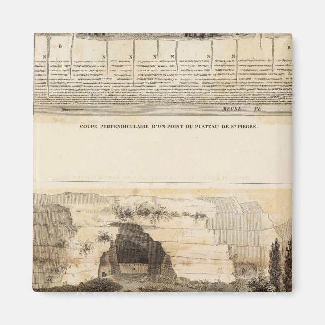 Saint Pierre Plateau Magnet (Framsidan)