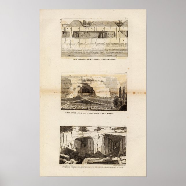 Saint Pierre Plateau Poster (Framsidan)