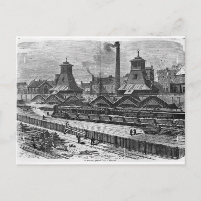 Saint Pierre & St. Paul vid Le Pits Vykort (Framsida)