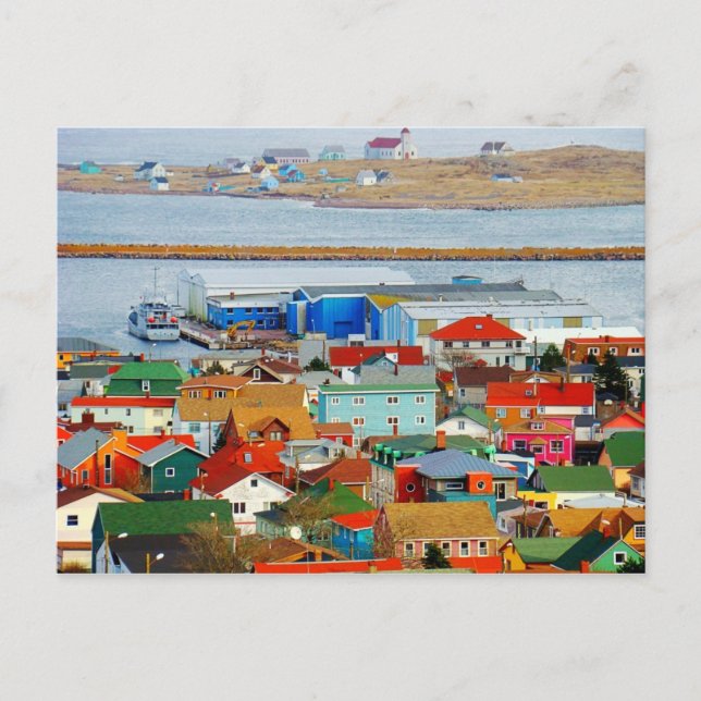 Saint Pierre Vykort (Framsida)