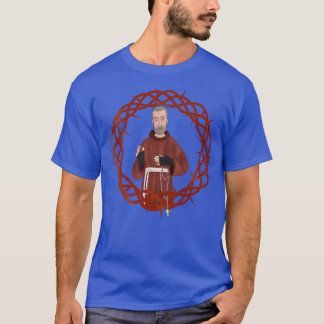 Saint Pius av Pietrelcina Padre Pio 3 T Shirt