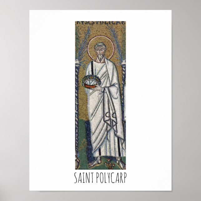 Saint Polycarp Poster (Framsidan)