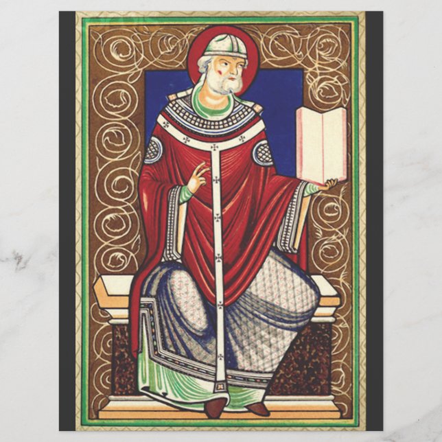 Saint Pope Gregory Underbaren Reklamblad (Framsidan)