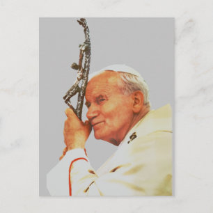 Saint Pope Johannes Paul II Vykort