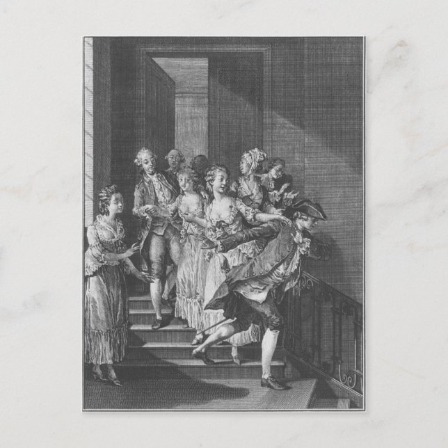 Saint-Preux-rymning, volym I Vykort (Framsida)