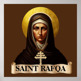 Saint Rafqa, Maronite Nun, 40 x 40-tums Poster
