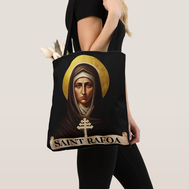Saint Rafqa, Maronite Nun, Gift Tygkasse (Närbild)