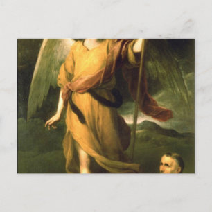 Saint Raphael av Bartolome Esteban Murillo Vykort