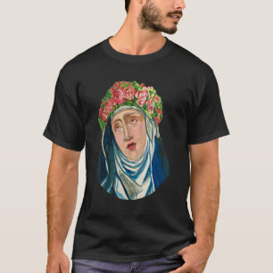 Saint Rita av Cascia Prayer katolska Patron Saint  T Shirt