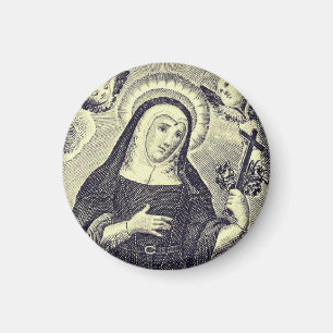 Saint Rita i Cascia Magnet