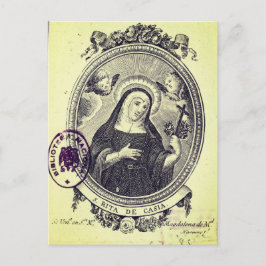 Saint Rita i Cascia Vykort