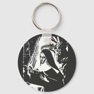 Saint Rita Keychain Nyckelring