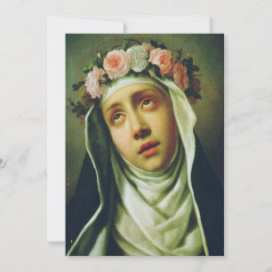 Saint Ro i Lima av Francesco de Mura Julkort