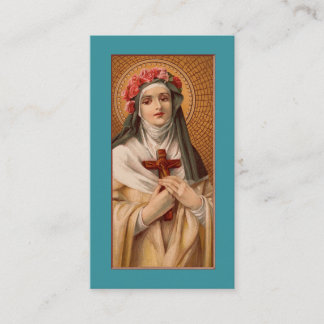 Saint Ro i Lima Prayer eller Affärskort Visitkort