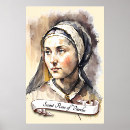 Saint Ro i Viterbo Poster