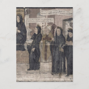 Saint Robert och Benediktine Vykort