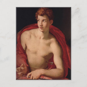 Saint Sebastian-Agnolo Bronzino Vykort