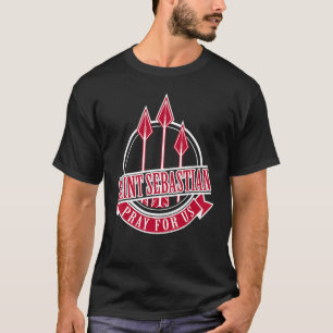 Saint Sebastian Archery Archer Catholic Patron Sai T Shirt
