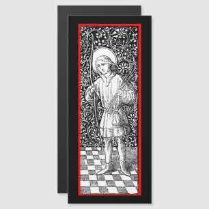 Saint Sebastian (BG 01b) Magnetiskt gratulationsko