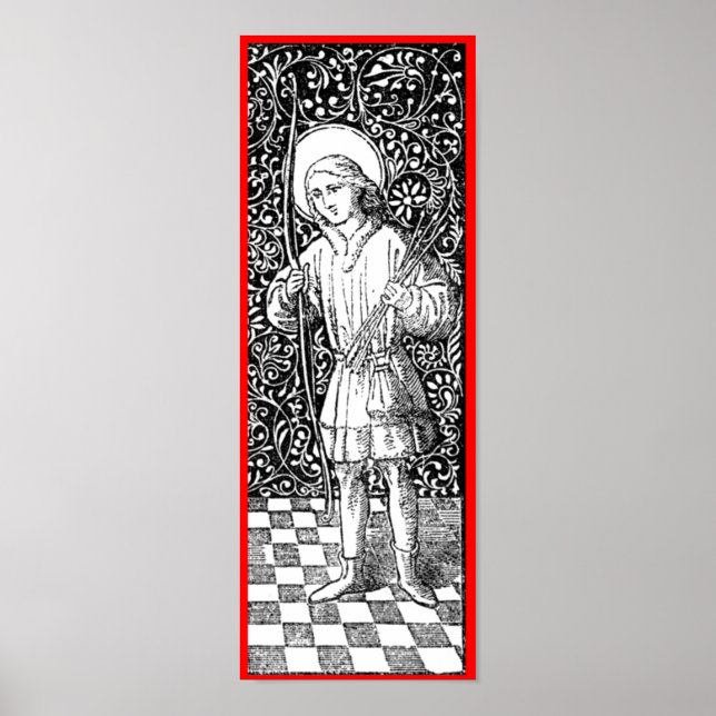 Saint Sebastian (BG 01b) Poster (Framsidan)