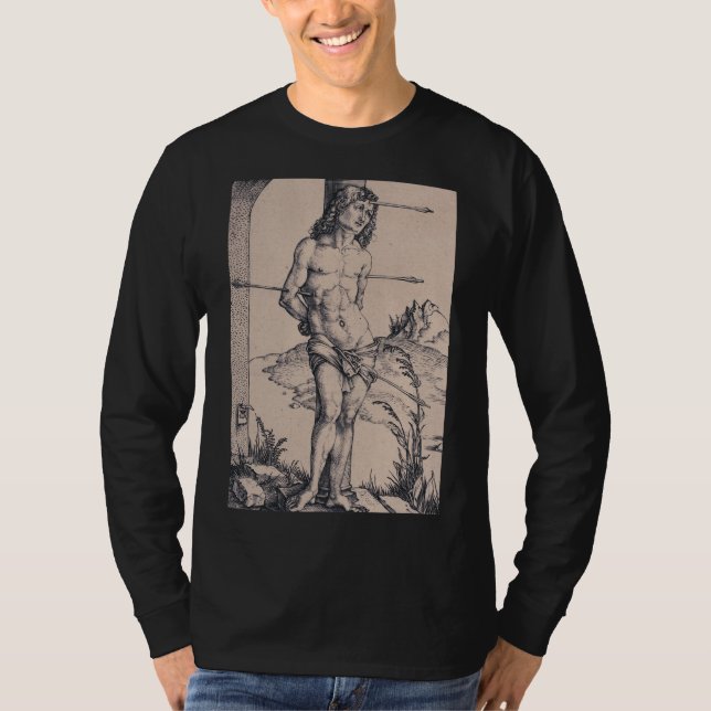 Saint Sebastian Bound i kolumnen T Shirt (Framsida)