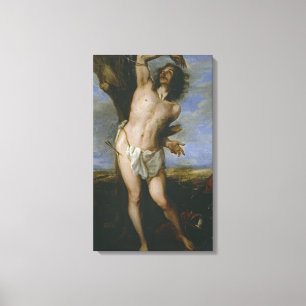 Saint Sebastian Canvastryck
