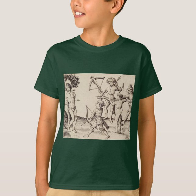 Saint Sebastian Kapten Praetorian T Shirt (Framsida)