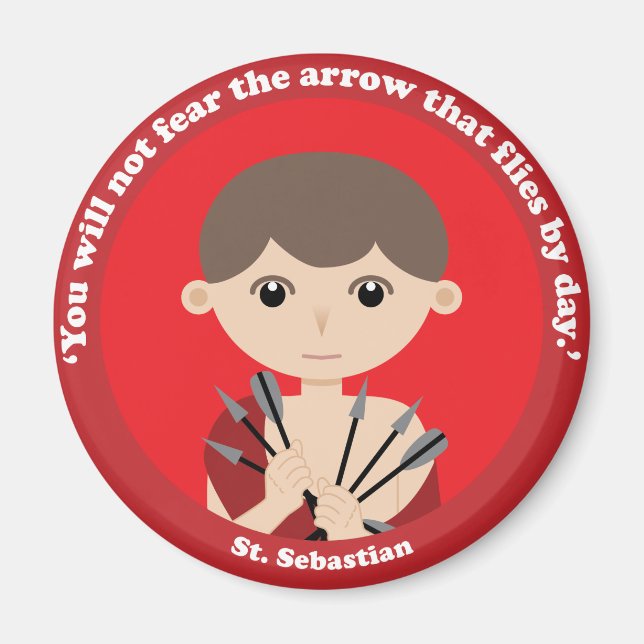 Saint Sebastian Magnet (Framsidan)