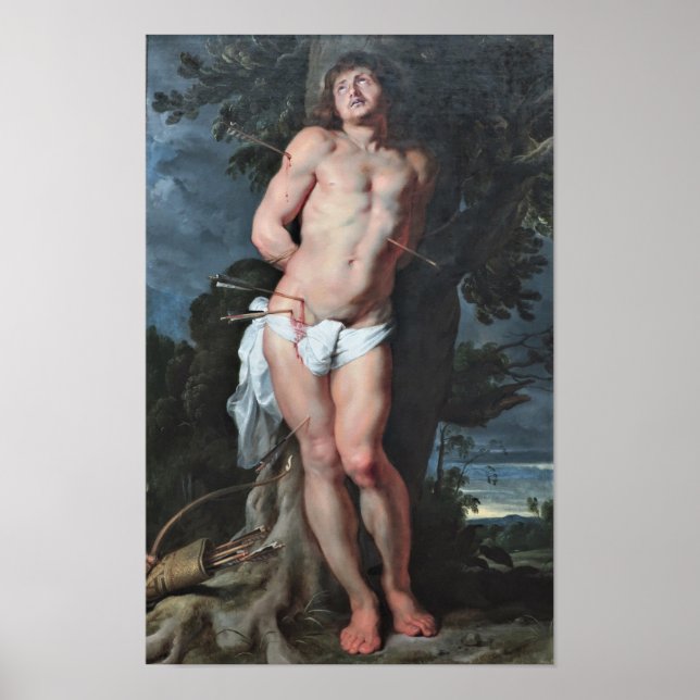 Saint Sebastian Poster (Framsidan)
