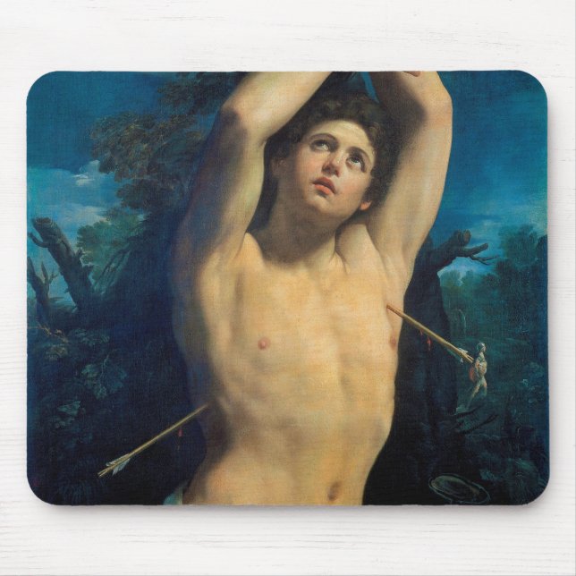 Saint Sebastian (Saint Sebastian), Guido Reni Musmatta (Framsidan)