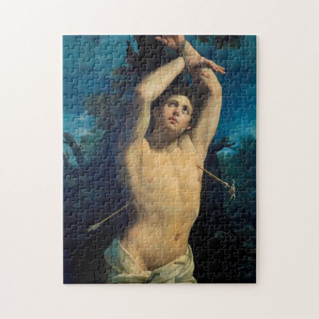 Saint Sebastian (Saint Sebastian), Guido Reni Pussel (Vertikal)
